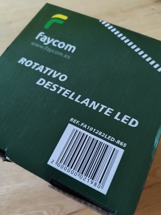 Rotativo LED Magnético 12/24V R65