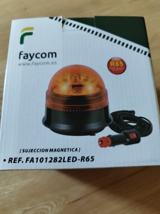 Rotativo LED Magnético 12/24V R65