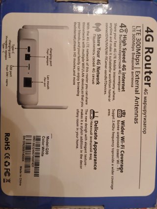 Router 4G SMART CPE LTE Wi-Fi 6