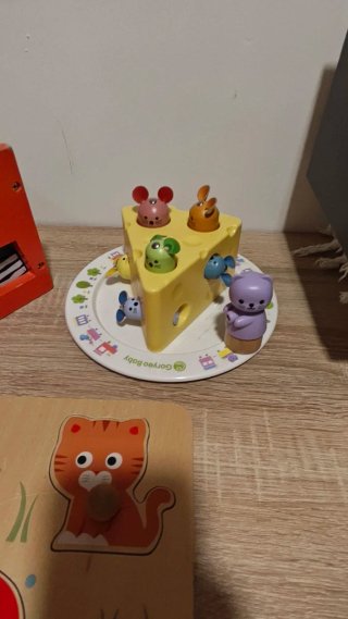 Juguetes educativos madera