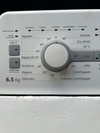 Lavadora Whirlpool 6.5 kg