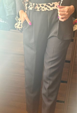 Traje de chaqueta y pantalón estampado