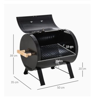 Barbacoa de Carbón sobremesa