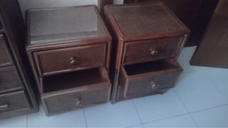 Conjunto Muebles Habitación Matrimonio Madera