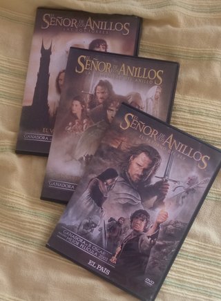 Trilogía El Señor de los Anillos DVD
