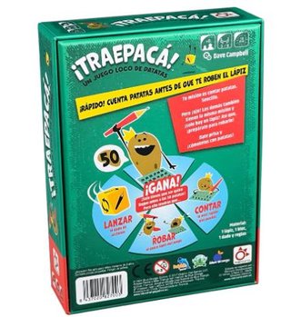 ¡Traepacá! Juego de mesa
