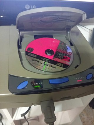 Sega Saturn Japonesa. Juego de regalo.