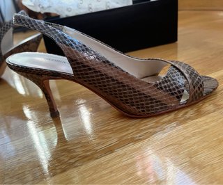 Sandalias Gloria Ortiz Talla 38 Piel Serpiente
