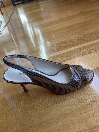 Sandalias Gloria Ortiz Talla 38 Piel Serpiente