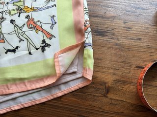 Shorts in seta con stampa città
