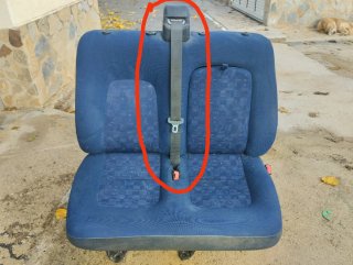 Cinturón Doble Asiento Fiat ducato