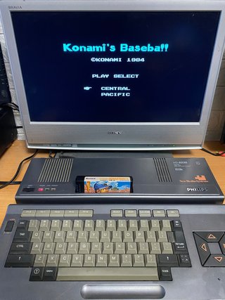 MSX - Konami Baseball (Cartucho Suelto)