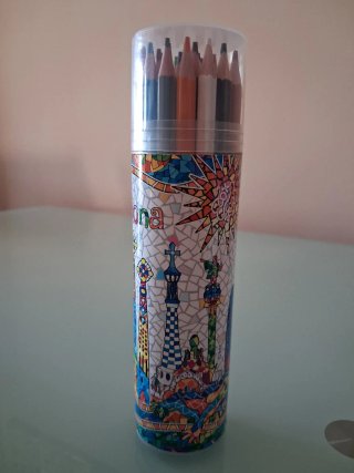 Estuche Lápices Barcelona Souvenir