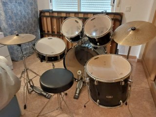 Batería de percusión Tornado completa