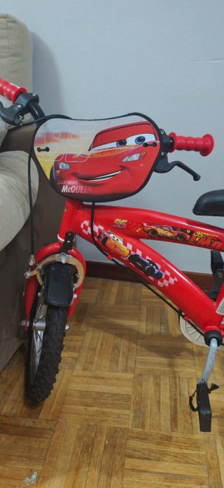 Bicicleta infantil Cars