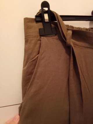 Pantaloni donna verdi leggeri