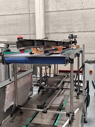 Cintas transportadoras acero inoxidable