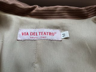 Giacca blazer in seta