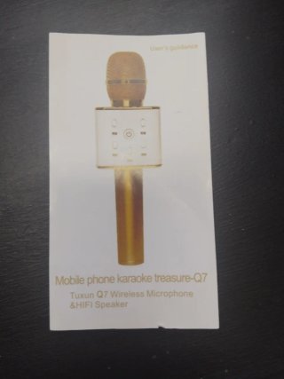 Micrófono Karaoke con Funda y Accesorios
