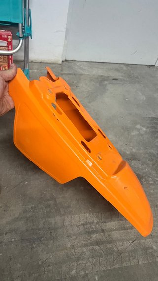 Plásticos Yamaha PW50 Naranja/Amarillo