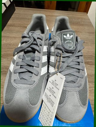 Zapatillas Adidas Gazelle Gris Talla 37