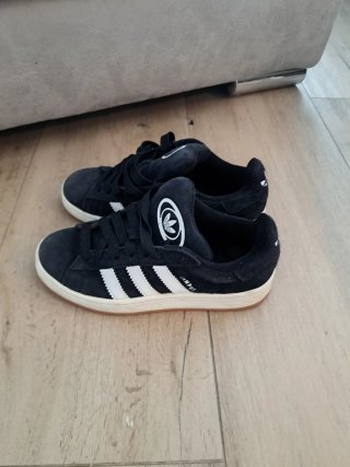 Zapatillas Adidas Campus Negras Blancas