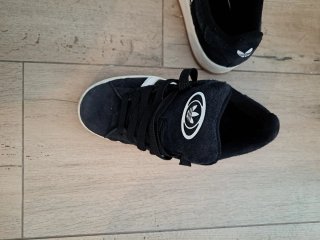 Zapatillas Adidas Campus Negras Blancas