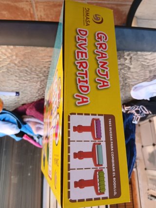 Juego de plastilina Granja Divertida.