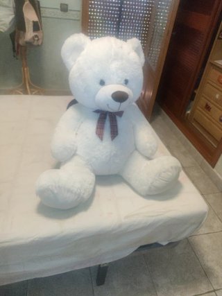 Peluche Oso Blanco Grande