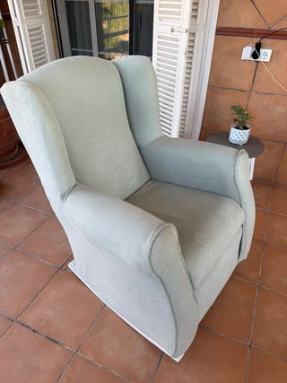 Sillón/mecedora orejero lactancia