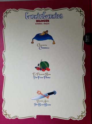 Cuentos en inglés y español 3 cuentos cada libro