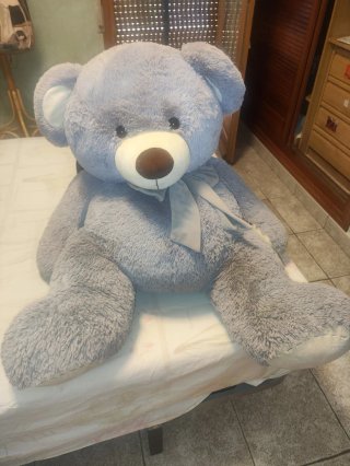 Peluche Oso Gigante Azul