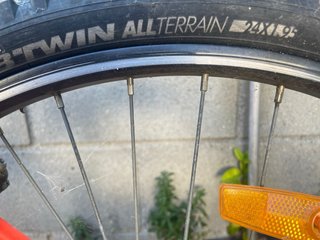Bicicleta Conor AFX 2.0 + B-twin Roja