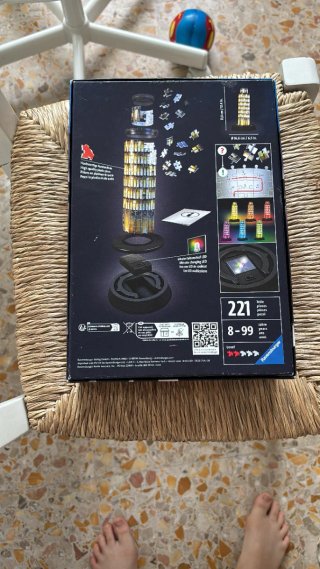 Puzzle 3D Ravensburger Torre di Pisa