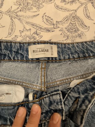 Vaqueros Pull&Bear Talla 38 Nuevos