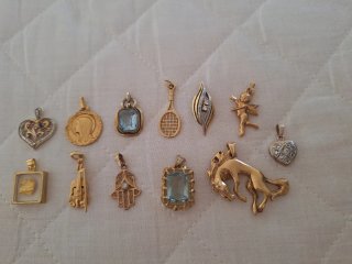 platas bañnado en oro   precios diferentes