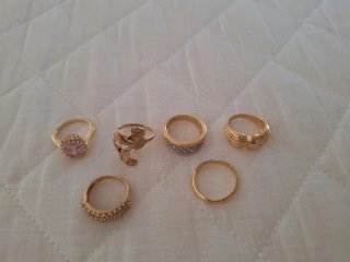 platas bañnado en oro   precios diferentes