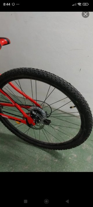 Bicicleta de Montaña Roja