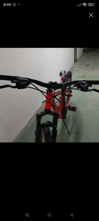 Bicicleta de Montaña Roja