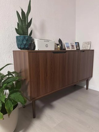 Aparador vintage de 140 cm con 3 puertas