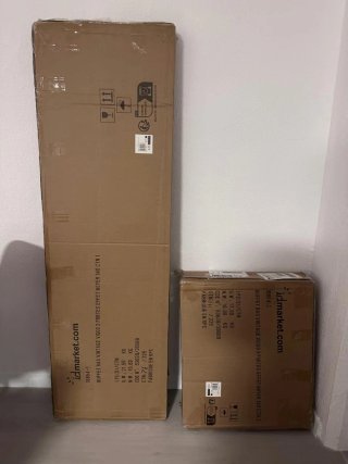 Aparador vintage de 140 cm con 3 puertas