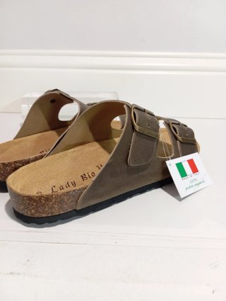 Sandali donna nuovi in vera pelle made in sud