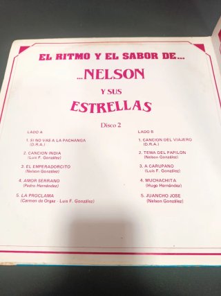 3 vinilos Nelson y sus estrellas