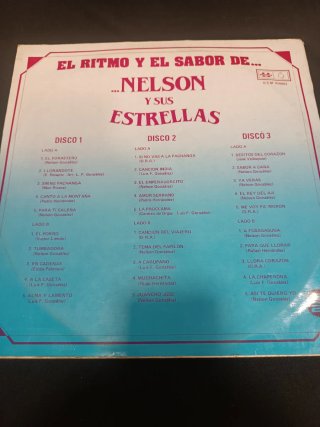 3 vinilos Nelson y sus estrellas