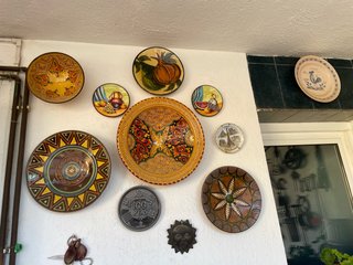 Lote de platos decorativos
