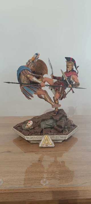 Diorama exclusivo de Assassin's Creed Spartan Kick