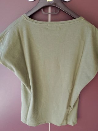 Maglietta cotone verde taglia L