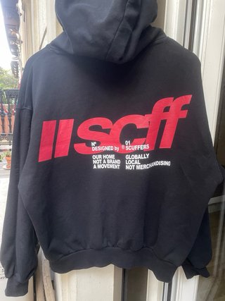 Sudadera Scuffers Negra Talla S
