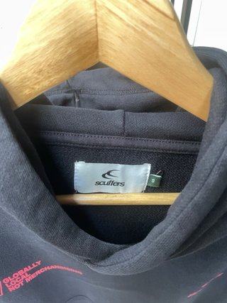 Sudadera Scuffers Negra Talla S