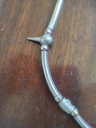 Collana tribale acciaio inox